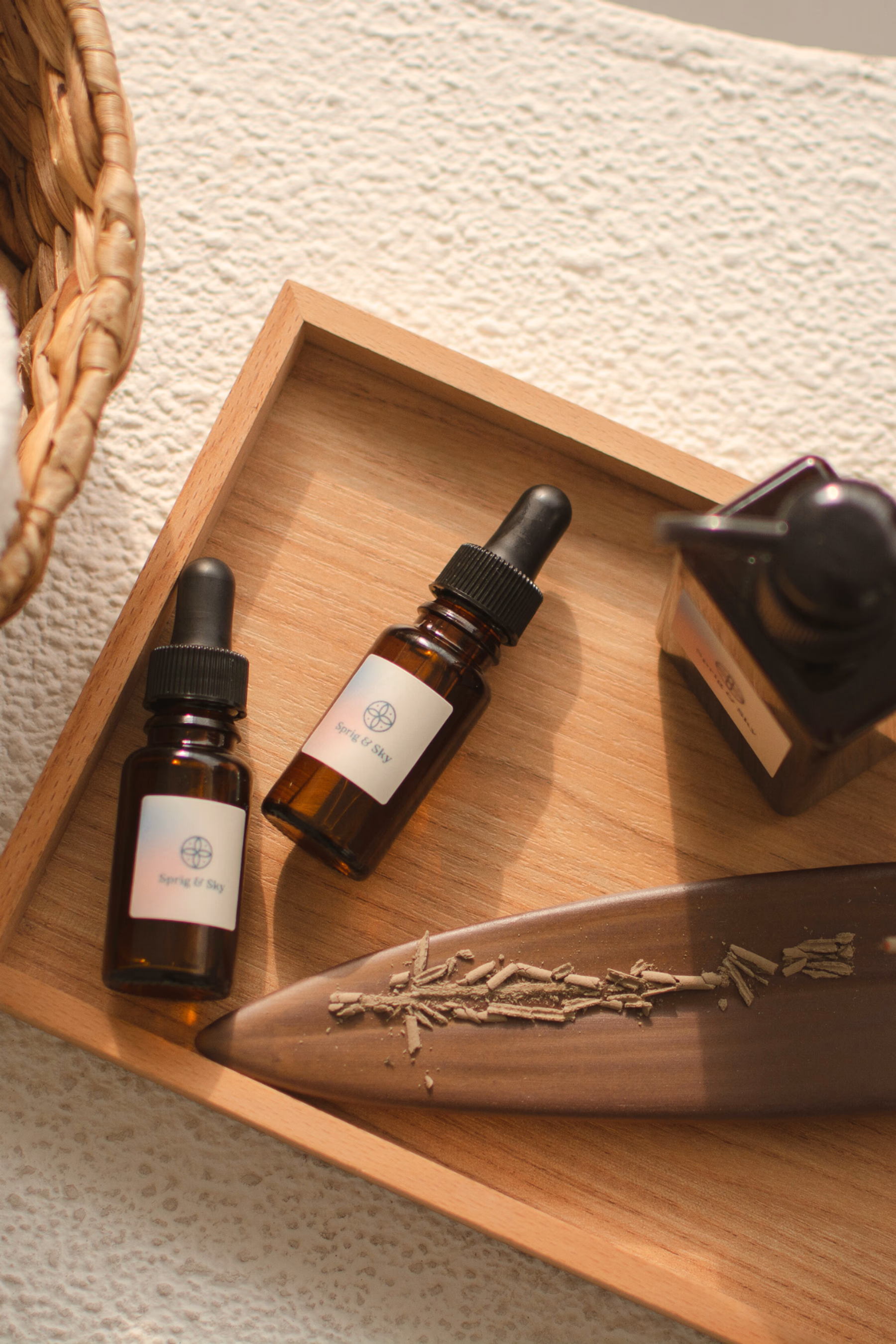 Wellnessutensilien sind zu sehen